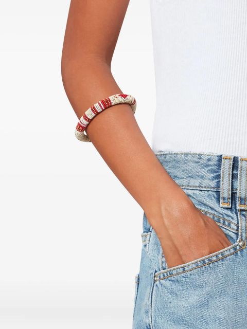 ISABEL MARANT Nina beaded bracelet - Neutrals - zdjęcie produktu nr 2