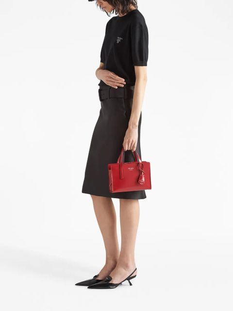 Prada crew-neck cashmere jumper - Black - zdjęcie produktu nr 2