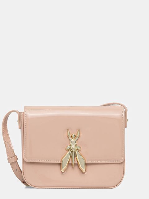 Patrizia Pepe torebka skórzana kolor pomarańczowy 8B0303 L125 - zdjęcie produktu nr 1