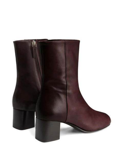 LEMAIRE 55mm Anatomic round-toe boots - Brown