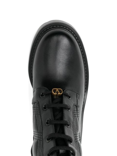 Valentino Garavani 95mm Quiltie 67 boots - Black