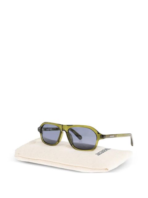 Jacquemus round-frame sunglasses - Green