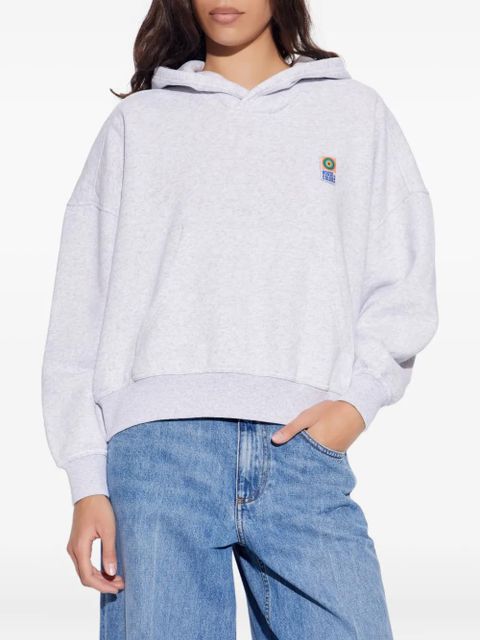 American Vintage logo hooded sweater - Grey