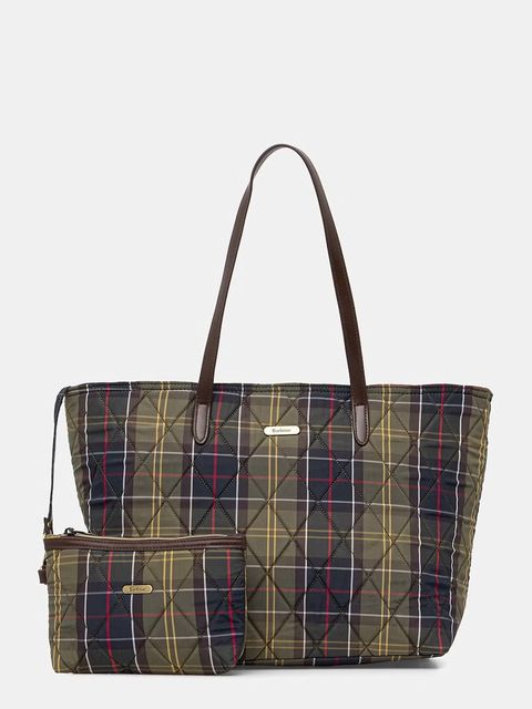 Barbour torebka shopper damska Tartan Bags - zdjęcie produktu nr 2