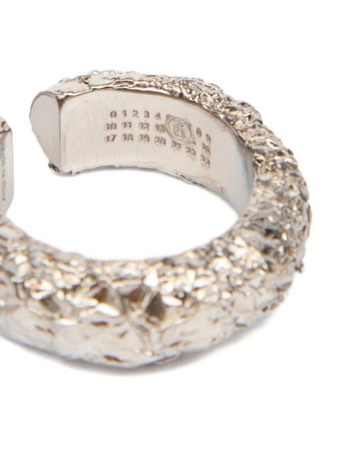 MM6 Maison Margiela sculpted ear cuff - Silver