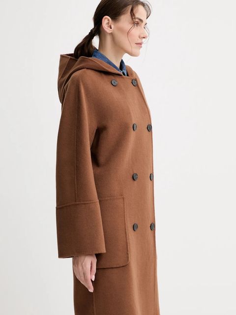 Marc O'Polo płaszcz z wełną