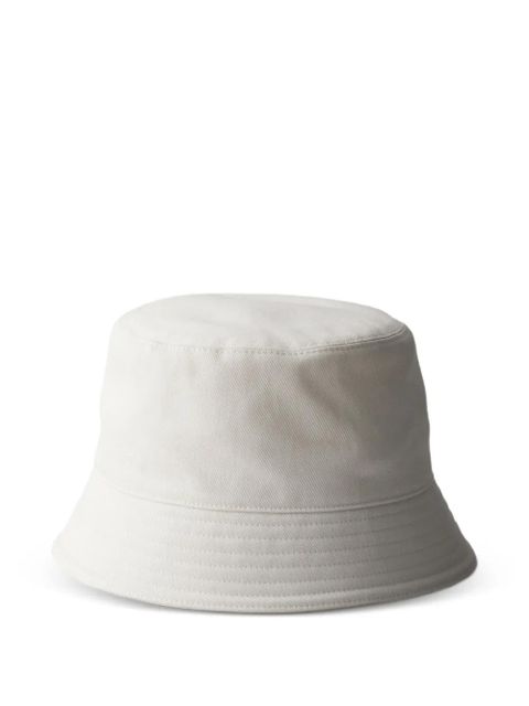 Prada drill bucket hat - Neutrals - zdjęcie produktu nr 1