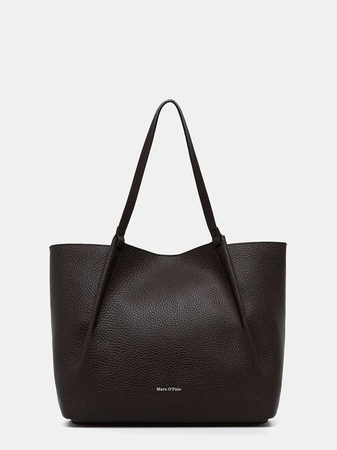 Marc O'Polo torebka skórzana kolor brązowy 5000009281 - zdjęcie produktu nr 1