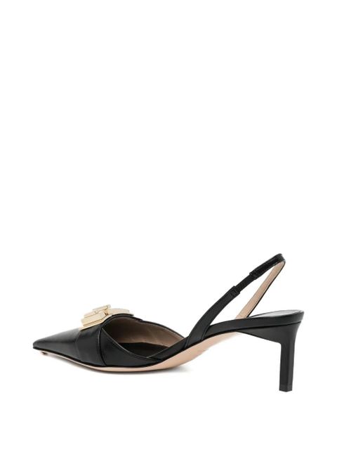 TOM FORD 60mm logo pumps - Black