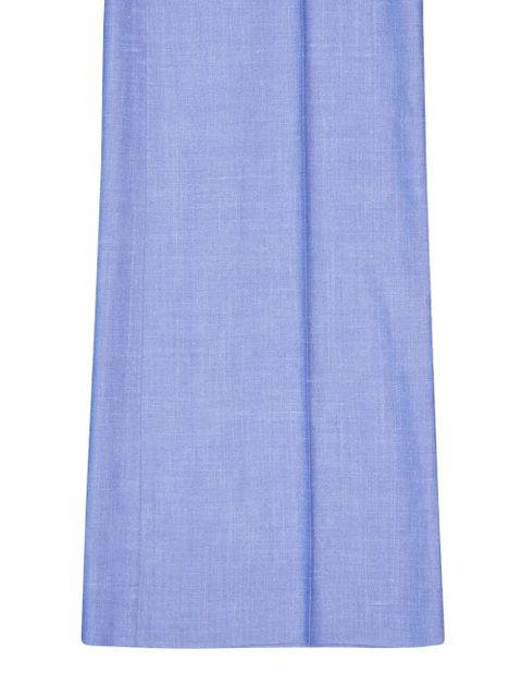 Gabriela Hearst high-waist flared trousers - Blue