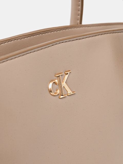 Calvin Klein torebka kolor beżowy LV04F3344G