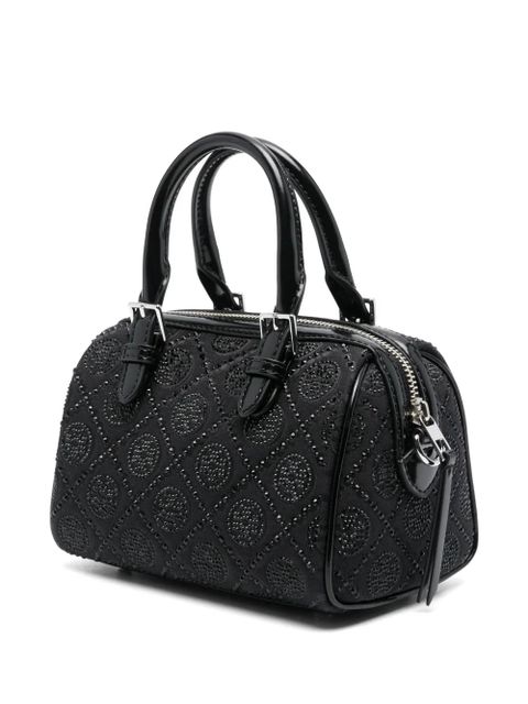 Tory Burch small T Monogram tote bag - Black - zdjęcie produktu nr 2