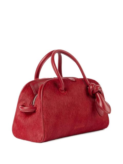 Jacquemus small Turismo knot-detail shoulder bag - Red