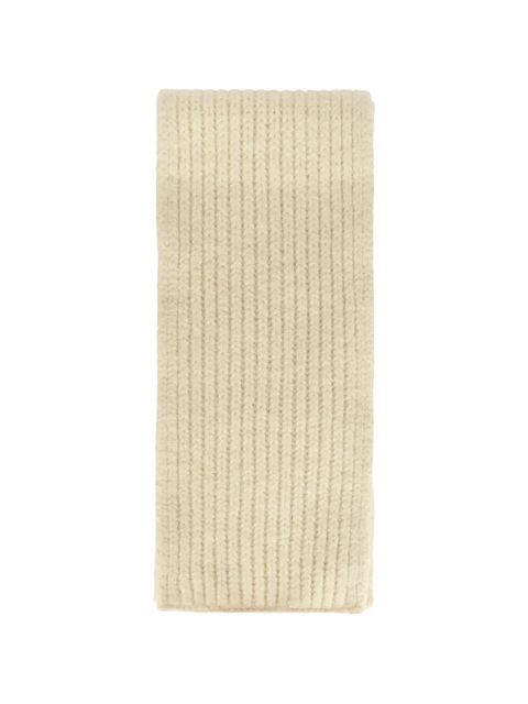 Valentino Garavani knitted wool scarf - Neutrals - zdjęcie produktu nr 1