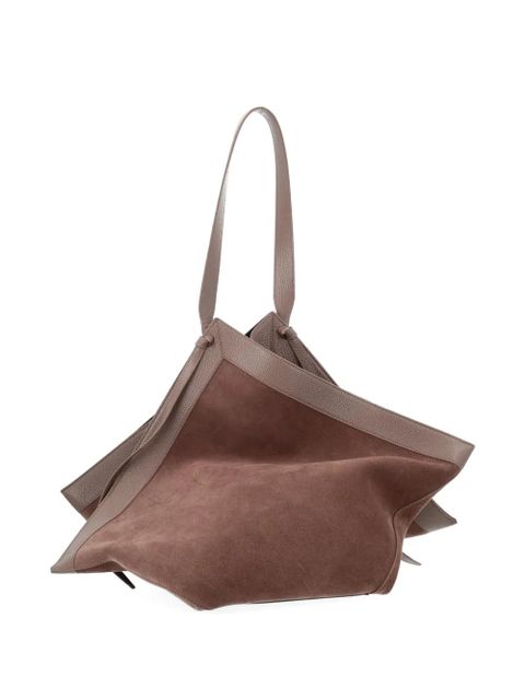 Yuzefi large Wonton suede tote bag - Brown - zdjęcie produktu nr 2