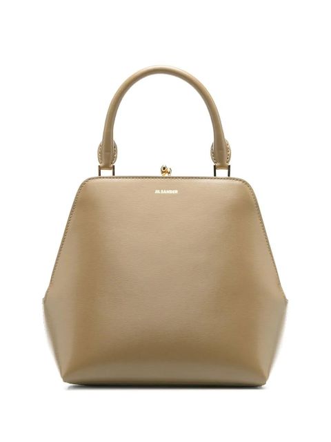 Jil Sander logo-stamp tote bag - Green - zdjęcie produktu nr 1