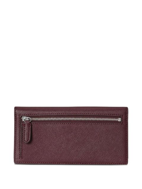 Lauren Ralph Lauren logo leather wallet - Red - zdjęcie produktu nr 2