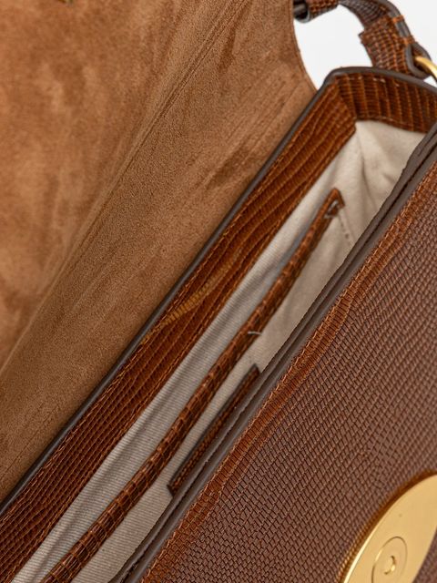 Sessun torebka skórzana kolor brązowy 25102002