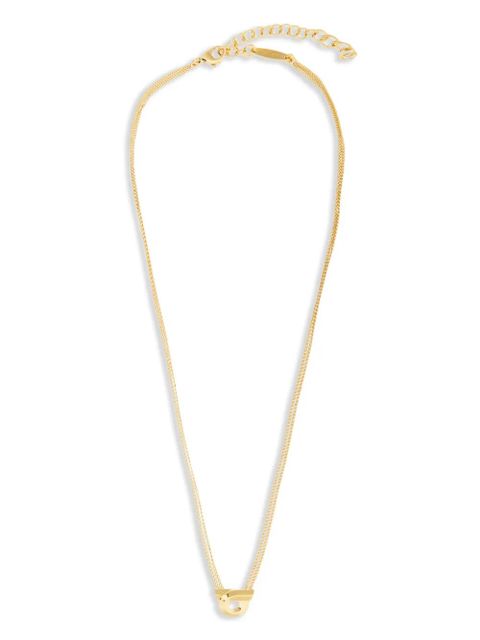 Ferragamo Gancini-pendant layered necklace - Gold - zdjęcie produktu nr 1
