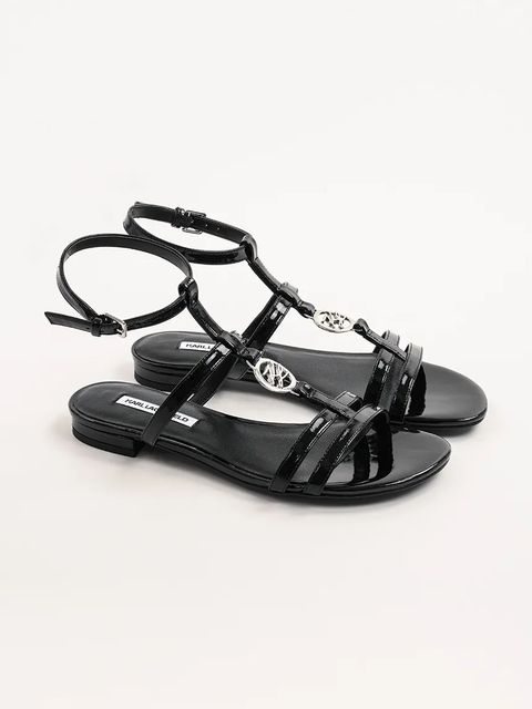 Karl Lagerfeld sandały skórzane ALISSO - zdjęcie produktu nr 1