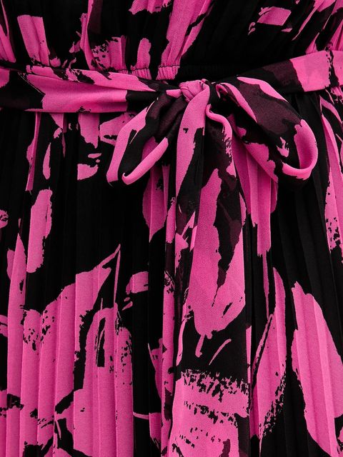 Joseph Ribkoff sukienka kolor różowy maxi rozkloszowana 241908