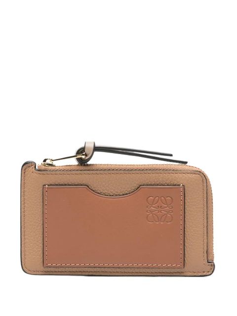 LOEWE leather cardholder - Brown - zdjęcie produktu nr 1