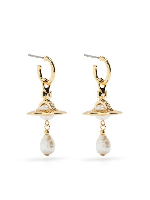 Vivienne Westwood Orb drop earrings - Gold - zdjęcie produktu nr 1