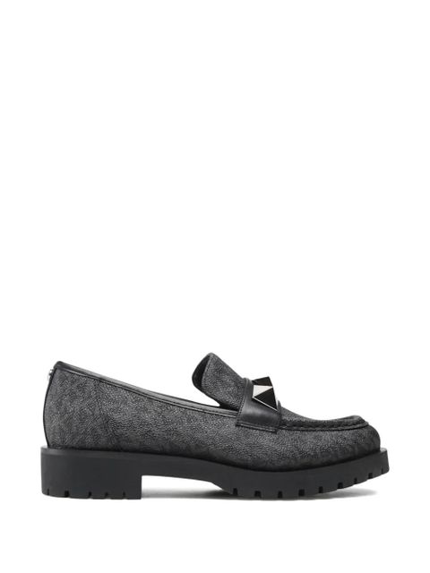 Michael Kors Holland monogram loafers - Grey - zdjęcie produktu nr 1