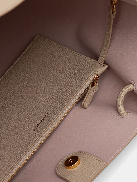 Coccinelle torebka skórzana FINN kolor beżowy E1 U07 11 01 01