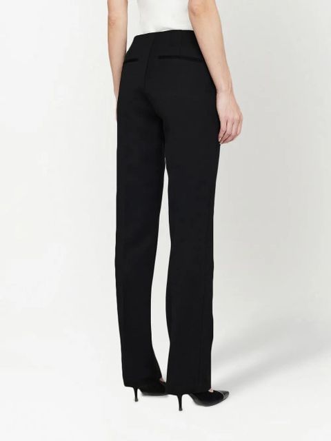 ANINE BING straight-leg trousers - Black