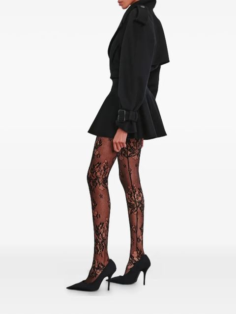 WARDROBE.NYC rear zip fastening mini skirt - Black - zdjęcie produktu nr 2