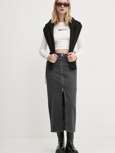 Karl Lagerfeld Jeans bluza bawełniana - zdjęcie produktu nr 2