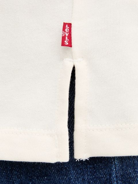 Levi's t-shirt bawełniany damski kolor beżowy 001MX