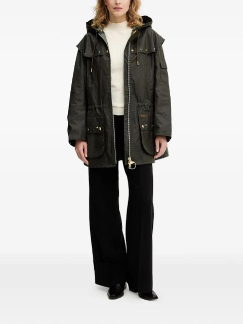 Barbour drawstring hooded jacket - Green - zdjęcie produktu nr 2