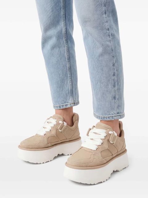 UGG Astromel lace-up platform sneakers - Neutrals