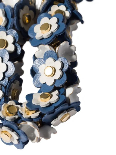 Miu Miu metal and leather necklace - Gold - zdjęcie produktu nr 2