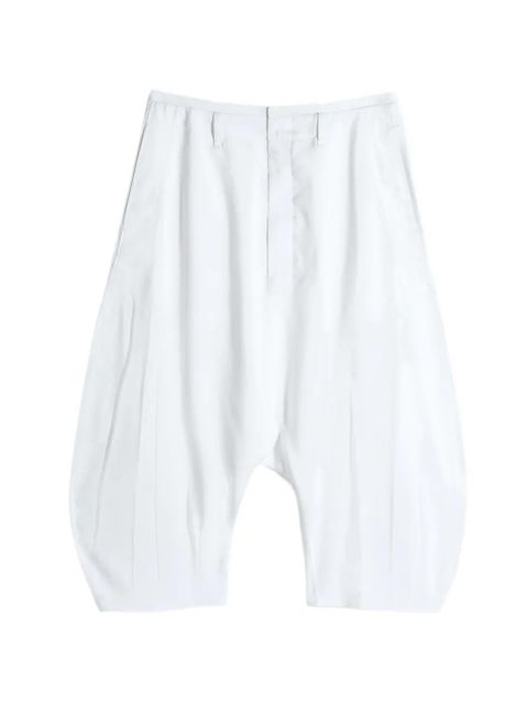 LEMAIRE pleated bermuda shorts - White - zdjęcie produktu nr 1