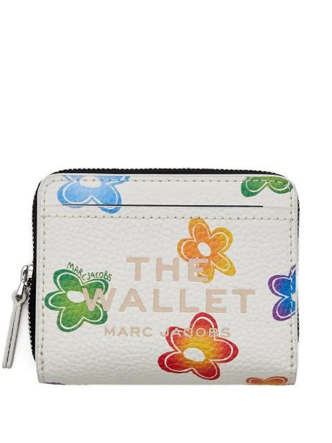 Marc Jacobs mini The Wild Daisy Compact wallet - White - zdjęcie produktu nr 1