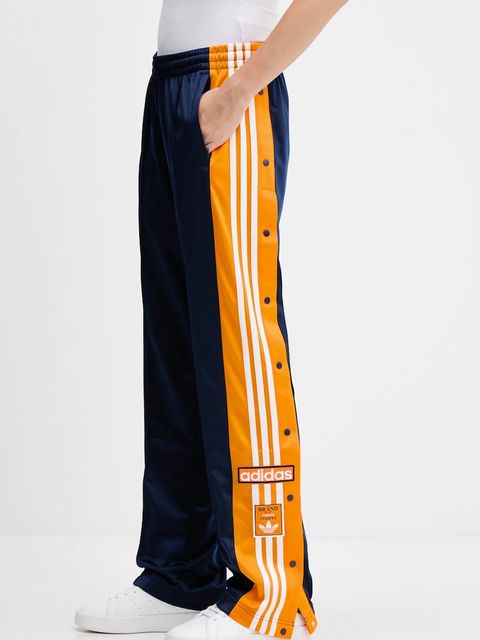 adidas Originals spodnie dresowe Adibreak damskie kolor granatowy z aplikacją JV8551