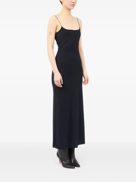 MM6 Maison Margiela slip maxi dress - Black - zdjęcie produktu nr 2