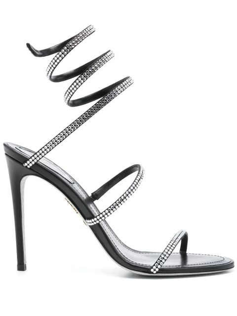 René Caovilla 105mm Cleo sandals - Black - zdjęcie produktu nr 1