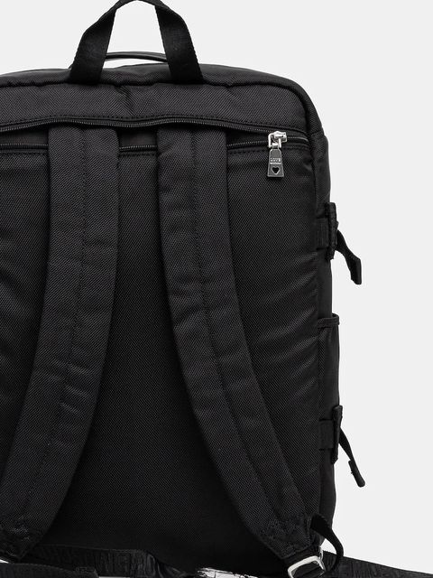 Love Moschino plecak damski kolor czarny duży gładki JC4200PP1