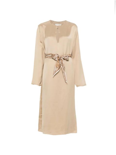 ZIMMERMANN keyhole midi dress - Neutrals - zdjęcie produktu nr 1