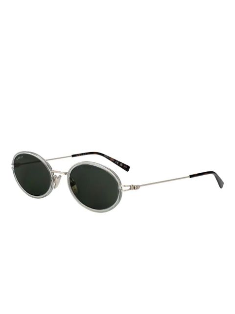 Gucci Eyewear GG1980S oval-frame sunglasses - Silver
