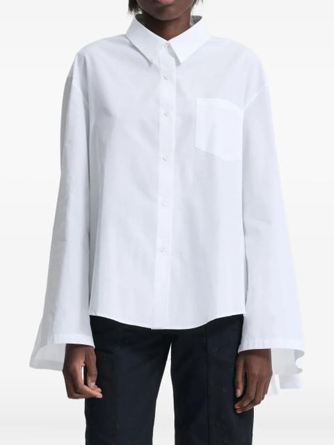 Cecilie Bahnsen Bridget tie-detail shirt - White