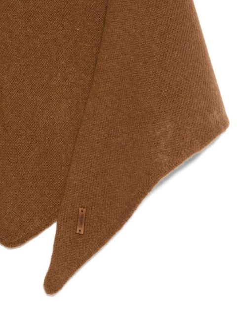 Max Mara triangular scarf - Brown - zdjęcie produktu nr 2