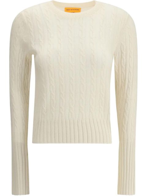 Guest In Residence cashmere jumper - White - zdjęcie produktu nr 1