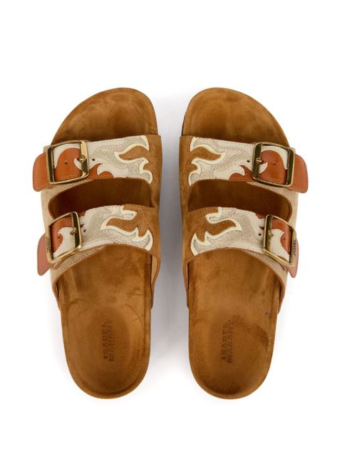 ISABEL MARANT Lelik sandals - Neutrals