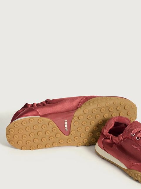 Hoff sneakersy BRIDGE SATIN TERRACOTTA damskie kolor pomarańczowy 22561007