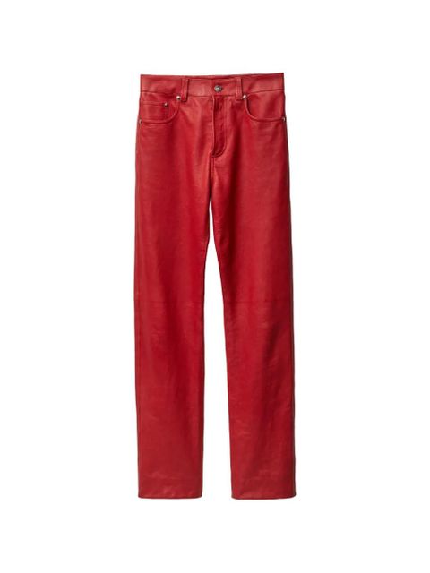 Versace straight trousers - Red - zdjęcie produktu nr 1
